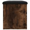 vidaXL Sitzbank mit Stauraum R&auml;uchereiche 62x42x45 cm Holzwerkstoff