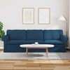 vidaXL Sofa Blau Gesamtabmessungen: 245 x 82 x 80 cm (B x T x H) Samt