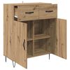 vidaXL Sideboard Artisan-Eiche 69,5 x 34 x 90 cm Holzwerkstoff