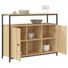 vidaXL Sideboard Sonoma-Eiche 100 x 35 x 80 cm Holzwerkstoff