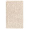 vidaXL Rutschfeste Badmatte Creme 50 x 80 cm PP