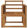 vidaXL Outdoor-Sofa Massivholz Akazie Natur