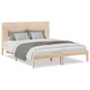 vidaXL Massivholzbett Extra Lang ohne Matratze 140x210 cm