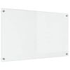 vidaXL K&uuml;chenr&uuml;ckwand Transparent 100 x 60 cm Geh&auml;rtetes Glas