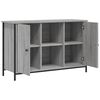 vidaXL TV-Schrank Grau Sonoma-Eiche 100x35x65 cm Holzwerkstoff