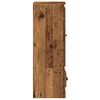 vidaXL Highboard Altholz-Optik 36x35,5x103,5 cm Holzwerkstoff