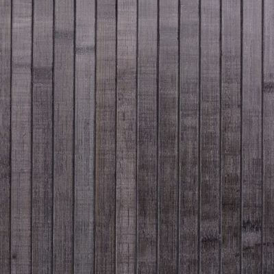 vidaXL Raumteiler Bambus Grau 250x165 cm
