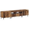 vidaXL 3-teiliges LED TV Regal Altholz Holzwerkstoff
