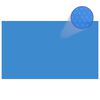 vidaXL Rechteckige Poolabdeckung 500x300 cm PE Blau