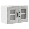 vidaXL K&uuml;chenschrank Kalmar 2 pcs Beton Grau 60 x 31 x 40 cm