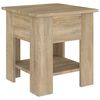 vidaXL Couchtisch Sonoma-Eiche 40x40x42 cm Holzwerkstoff