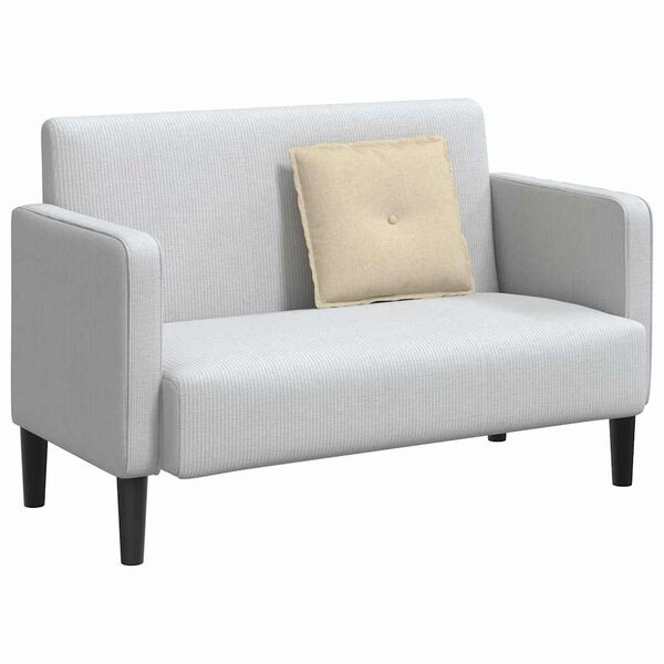 vidaXL Rückenkissen Creme 50 x 19 x 45 cm Stoff