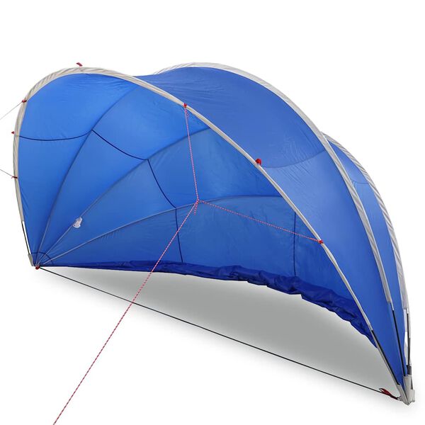 vidaXL Pool-Dome Blau 472 x 460 x 229 cm