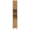vidaXL Badschrank Artisan-Eiche 30x30x190 cm Holzwerkstoff