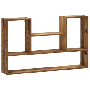 vidaXL Wandregal Altholz 100 x 17 x 60 cm Holzwerkstoff