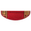 vidaXL Stufenmatten Selbstklebend 10 Stk. 65x21x4 cm Rot