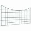 vidaXL Teichzaun Set 5 stk. 100 x 50 cm Stahl Gr&uuml;n