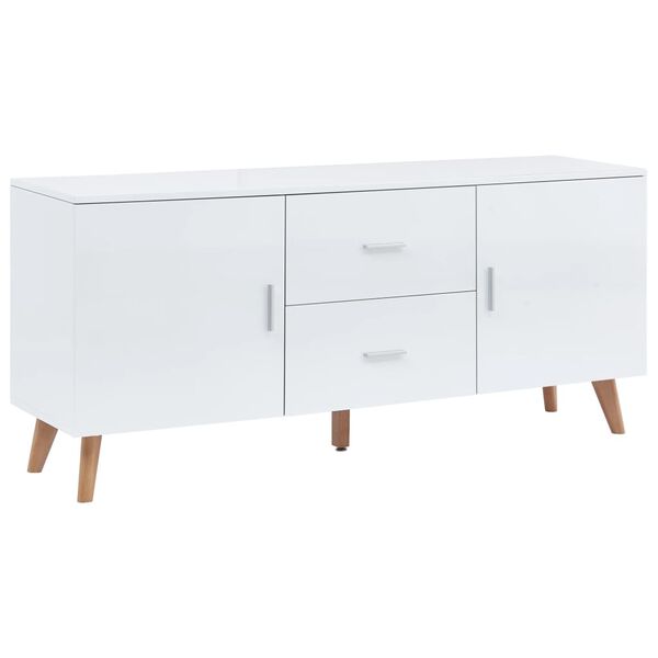 vidaXL Sideboard Wei&szlig; 160&times;40&times;70 cm MDF