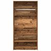 vidaXL Kleiderschrank Altholz-Optik 100x50x200 cm Holzwerkstoff