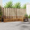 vidaXL Outdoor-Sofagarnitur 5 pcs Natur Massivholz Akazie