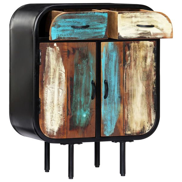 vidaXL Sideboard 60x30x75 cm Altholz Massiv