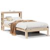 vidaXL Bettgestell mit Kopfteil ohne Matratze 90x190 cm