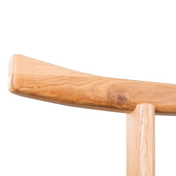 vidaXL Kleiderst&auml;nder 125 x 150 cm Massivholz Eiche