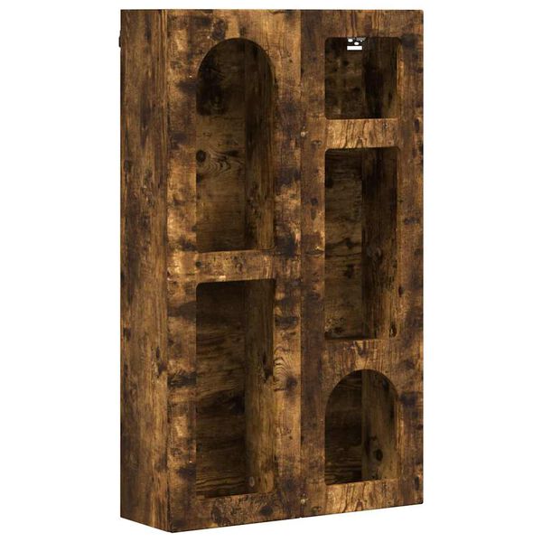 vidaXL H&auml;ngeschrank Ger&auml;ucherte Eiche 59 x 20 x 100 cm Holzwerkstoff