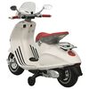vidaXL Elektro-Motorrad für Kinder Vespa GTS300 Weiß