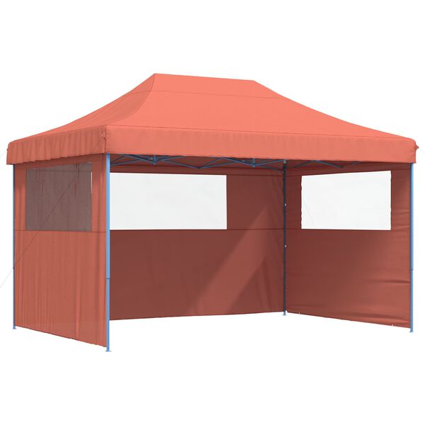 vidaXL Party-Zelt Terrakotta 279 x 410 x 315 cm Oxford-Stoff