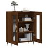 vidaXL Sideboard Braun Eichen-Optik 69,5x34x90 cm Holzwerkstoff