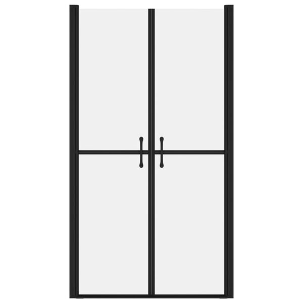 vidaXL Duscht&uuml;r Matt ESG (78-81)x190 cm