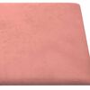 vidaXL Wandkopfteilen 12 pcs Rosa 30 x 30 cm Samt