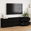 vidaXL TV-Einheiten 2 pcs Schwarz Eichen-Optik 180 x 34 x 50 cm