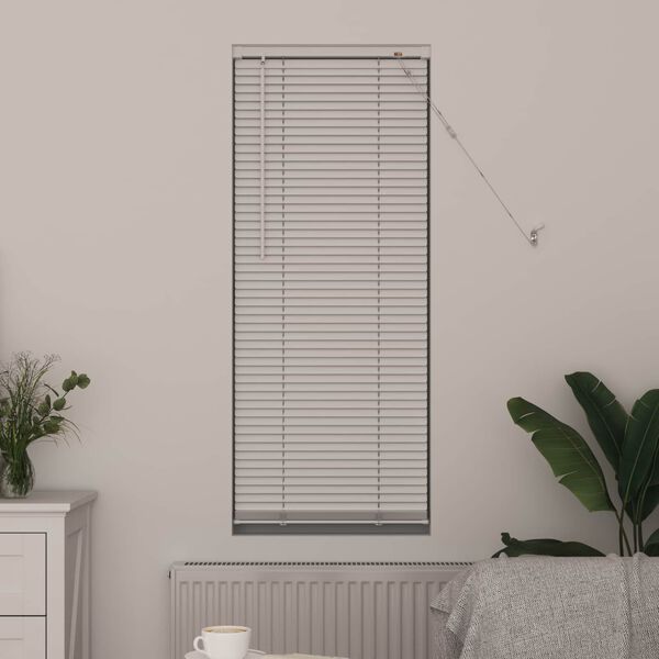 vidaXL Venetianer Jalousie Verstellbar Wei&szlig; 150 x 50 cm PVC