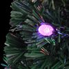 vidaXL Vorbeleuchteter Weihnachtsbaum mit Ständer und LED 180 cm Glasfaser