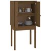 vidaXL Highboard Honigbraun 60x40x120 cm Massivholz Kiefer