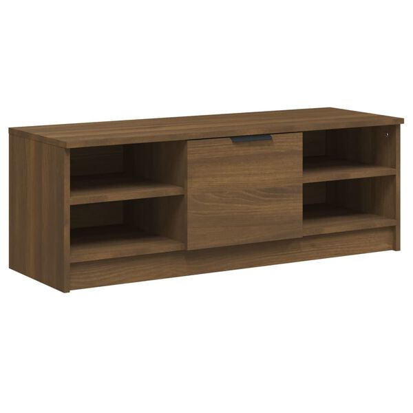 vidaXL TV-Schrank Braun Eichen-Optik 102x35,5x36,5 cm Holzwerkstoff