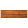 vidaXL TV-Schrank 110x30x40 cm Teak Massivholz