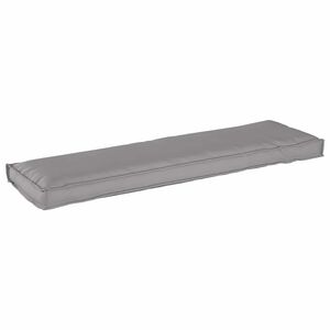 vidaXL Kissen Oxford-Stoff Grau 140 x 40 x 8 cm