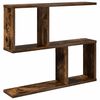 vidaXL Wandregal Raucheiche 60 x 12 x 50,5 cm Holzwerkstoff