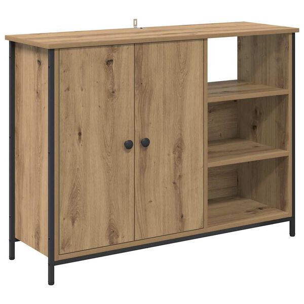 vidaXL Sideboard Artisan-Eiche 100 x 33 x 75 cm Holzwerkstoff
