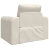 vidaXL Schlafsofa Creme 98 x 71 x 83 cm Samt