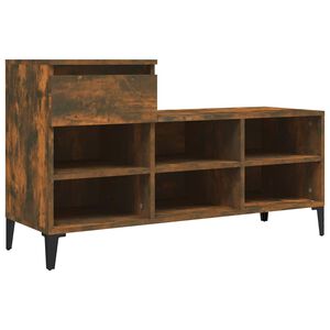 vidaXL Schuhregal R&auml;uchereiche 102x36x60 cm Holzwerkstoff