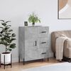 vidaXL Sideboard Betongrau 69,5x34x90 cm Holzwerkstoff