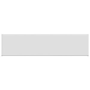 vidaXL Fensterbank Wei&szlig; 100 x 20 x 4,5 cm PVC