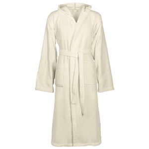 vidaXL Bademantel KINN Creme S Baumwolle