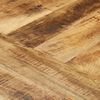 vidaXL Esstisch Rund 175x75 cm Raues Mangoholz