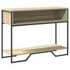 vidaXL Konsolentisch Sonoma-Eiche 100x35x74,5 cm Holzwerkstoff