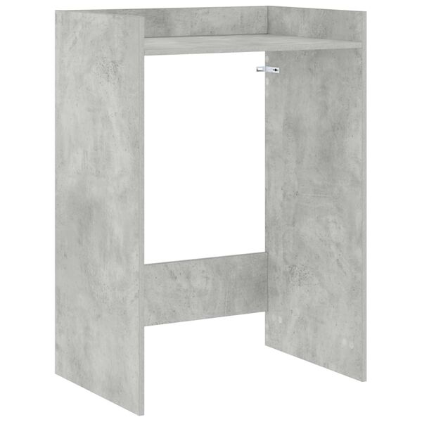 vidaXL Waschmaschinen-Schrank Beton 67,5 x 48 x 97 cm Holzwerkstoff